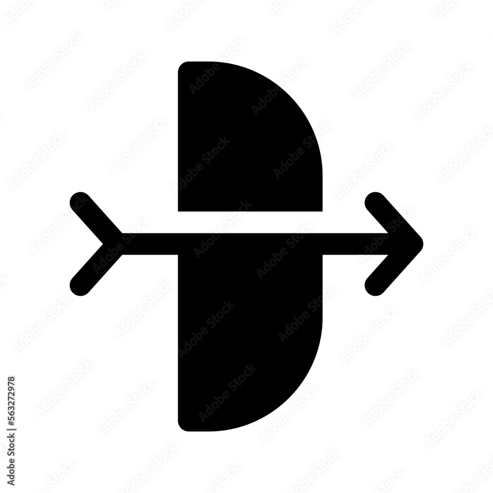 Archery Icon Vector Symbol Design Illustration Archery Icon Vector Symbol Design Illustration