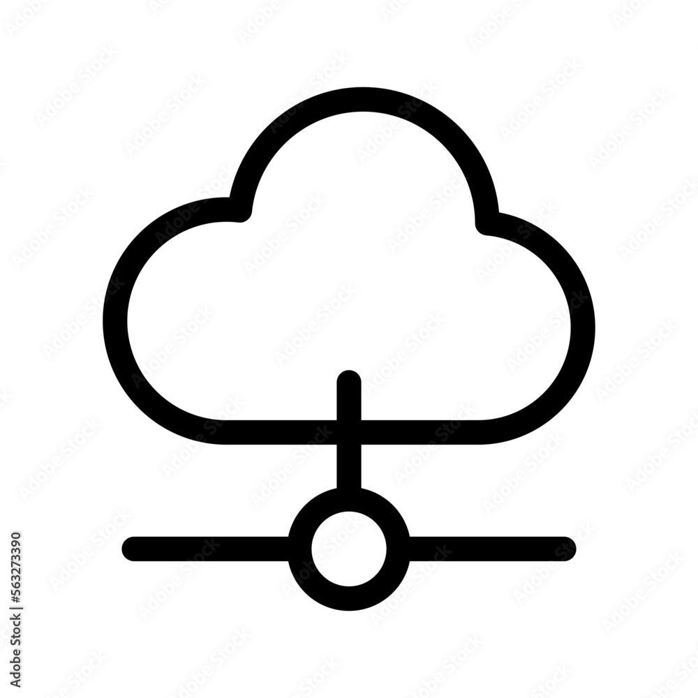Cloud Icon Vector Symbol Design Illustration Cloud Icon Vector Symbol Design Illustration