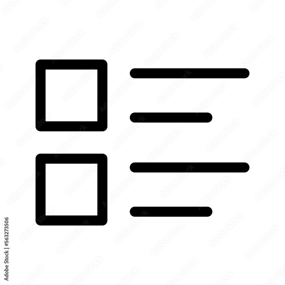 Tools List Icon Vector Symbol Design Illustration Tools List Icon Vector Symbol Design Illustration