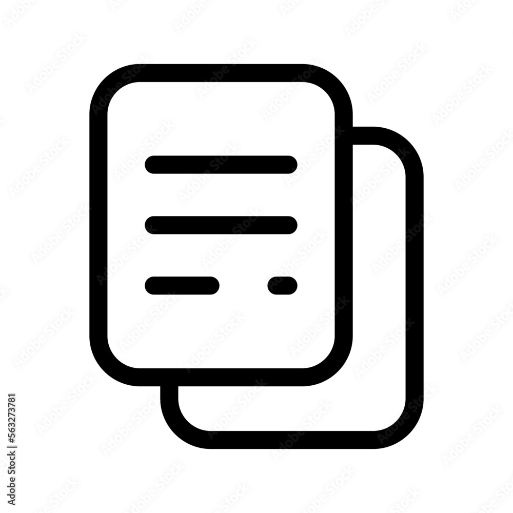 Files Icon Vector Symbol Design Illustration Files Icon Vector Symbol Design Illustration