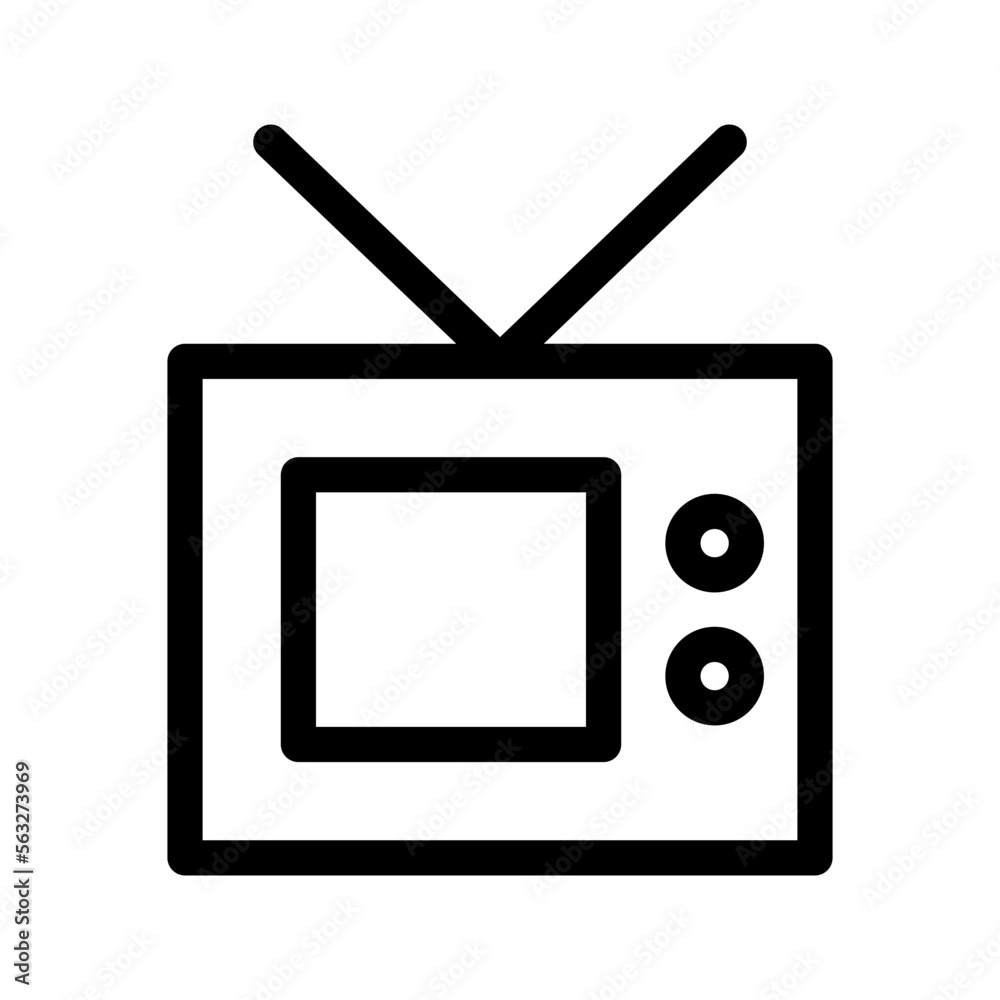 Television Icon Vector Symbol Design Illustration Television Icon Vector Symbol Design Illustration