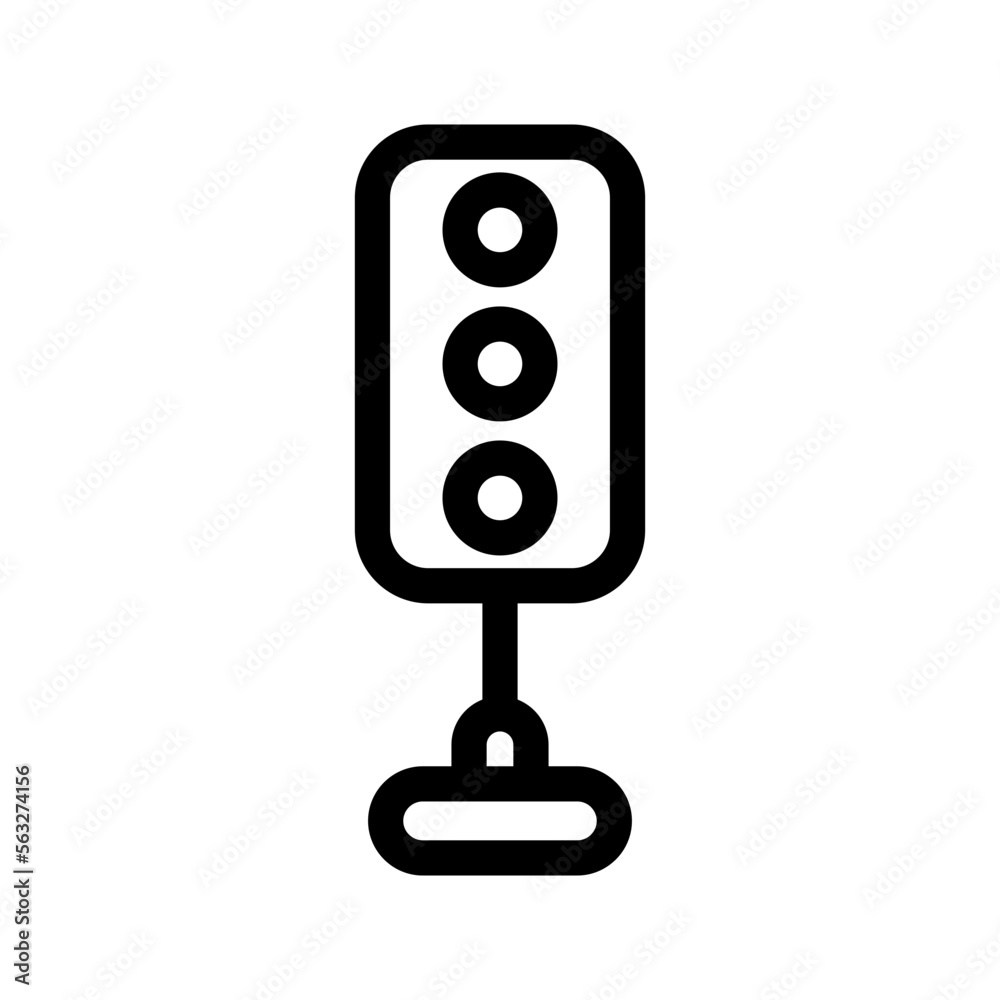 Traffic Lights Icon Vector Symbol Design Illustration Traffic Lights Icon Vector Symbol Design Illustration