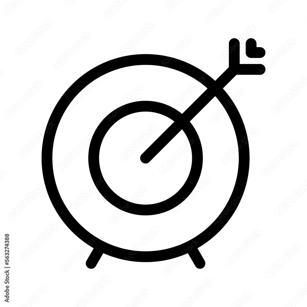 Archery Icon Vector Symbol Design Illustration Archery Icon Vector Symbol Design Illustration