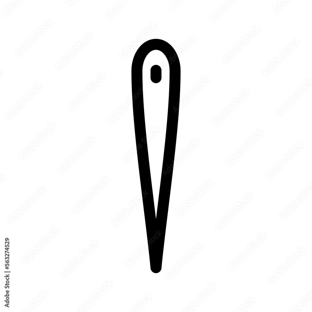 Needle Icon Vector Symbol Design Illustration Needle Icon Vector Symbol Design Illustration