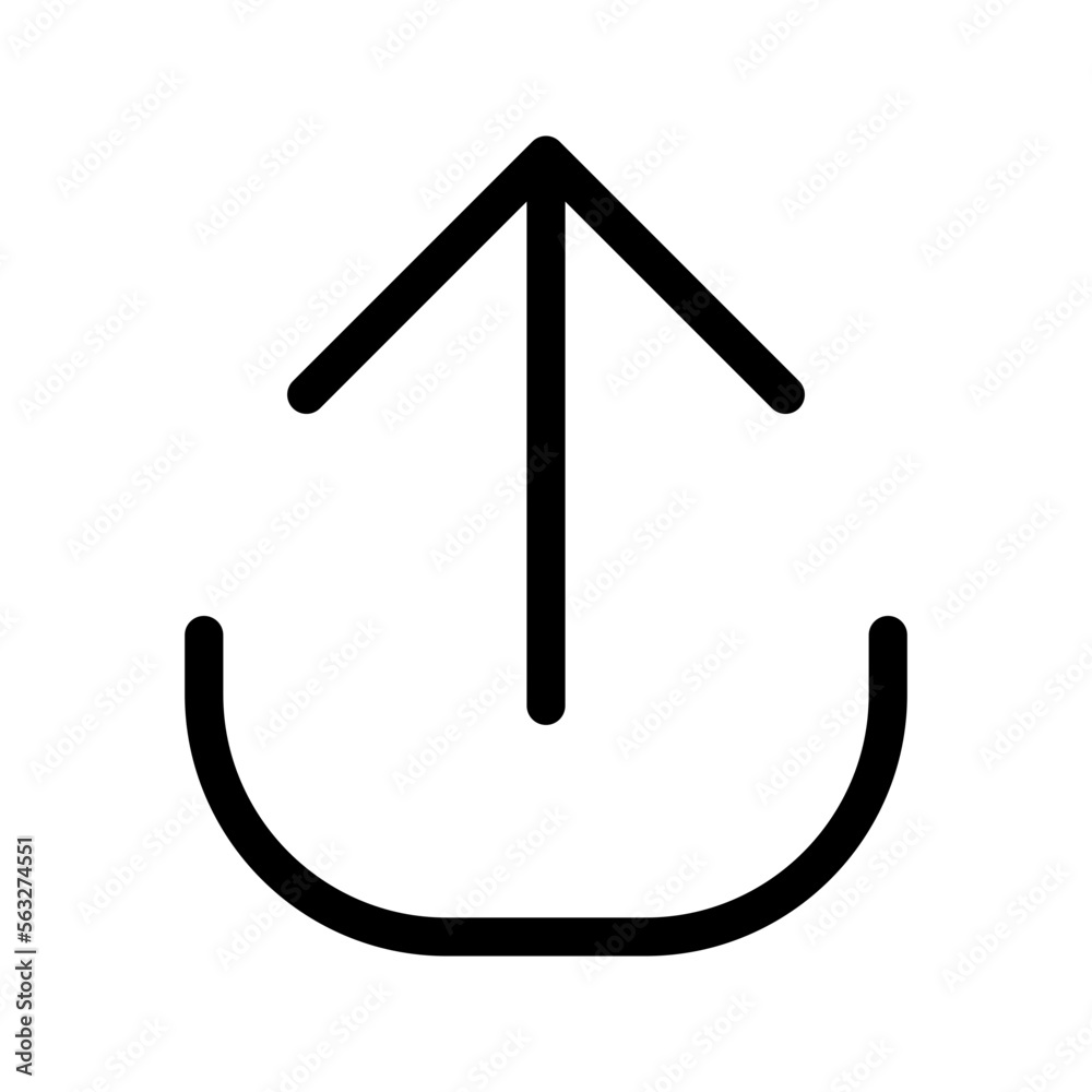 Upload Icon Vector Symbol Design Illustration Upload Icon Vector Symbol Design Illustration