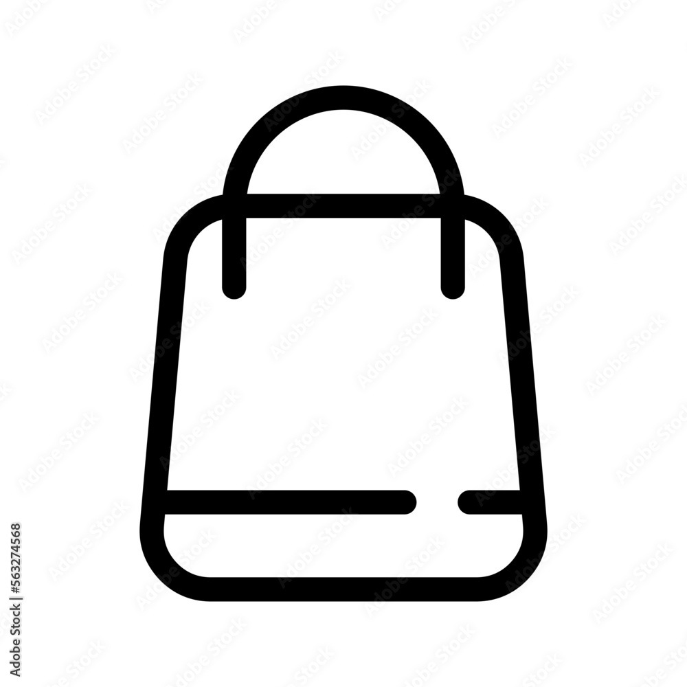 Shopping Bag Icon Vector Symbol Design Illustration Shopping Bag Icon Vector Symbol Design Illustration