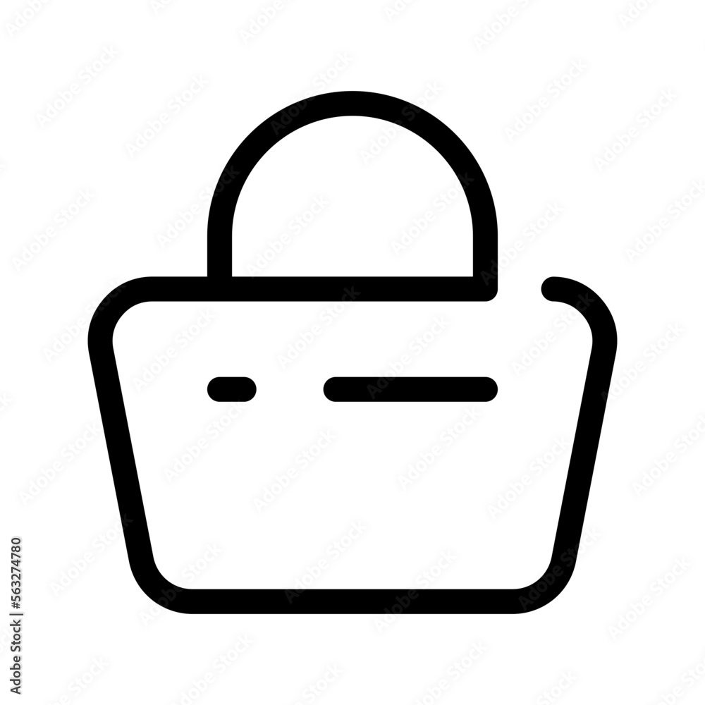 Basket Icon Vector Symbol Design Illustration Basket Icon Vector Symbol Design Illustration