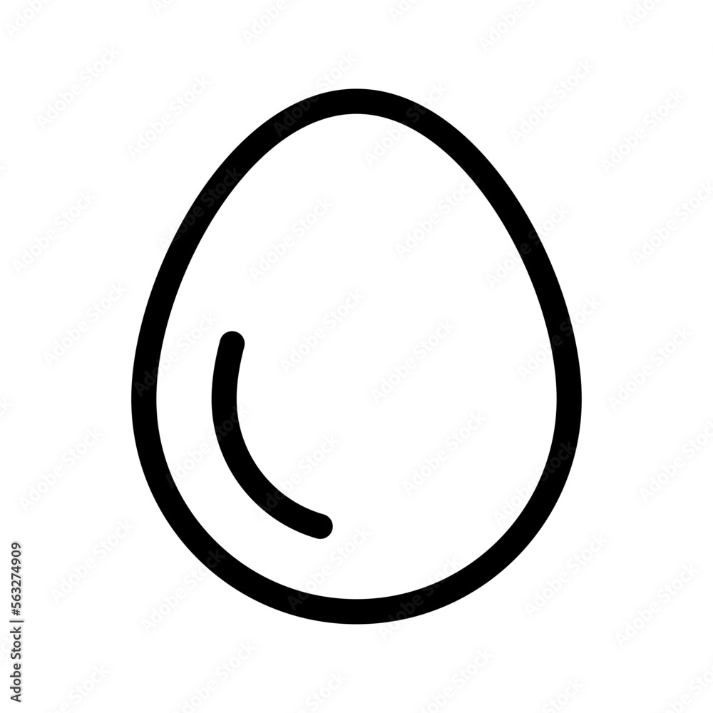 Egg Icon Vector Symbol Design Illustration Egg Icon Vector Symbol Design Illustration
