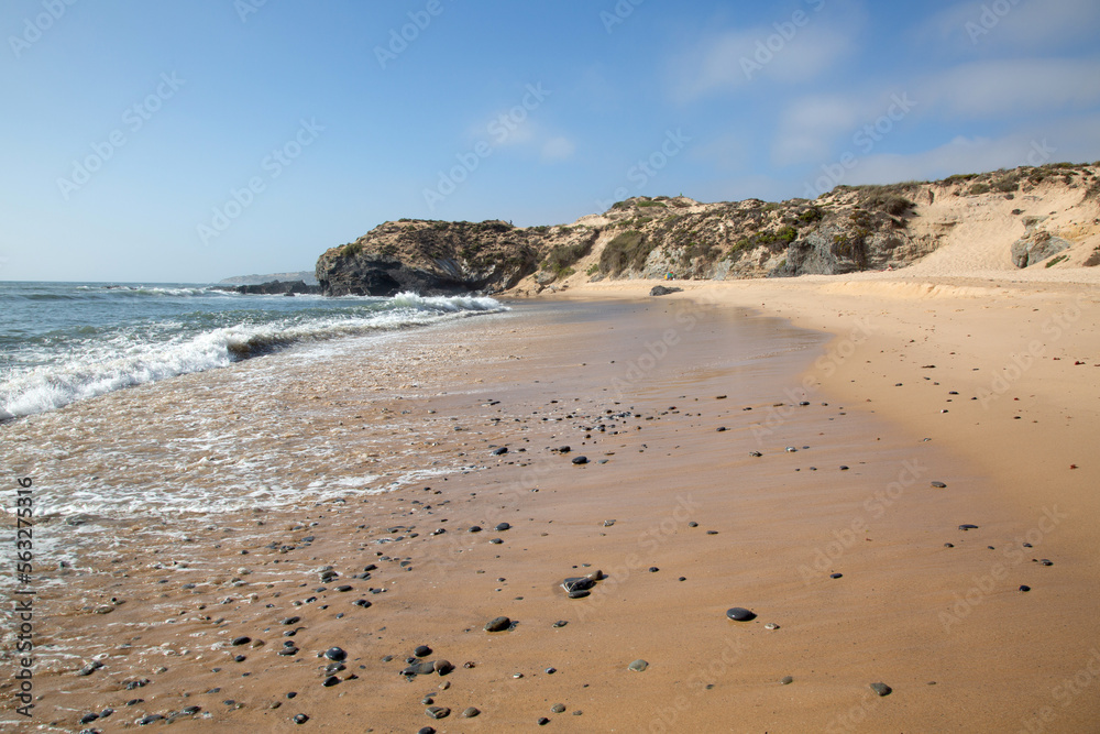 Carreiro da Fazenda Beach, Vila Nova de Milfontes, Portugal