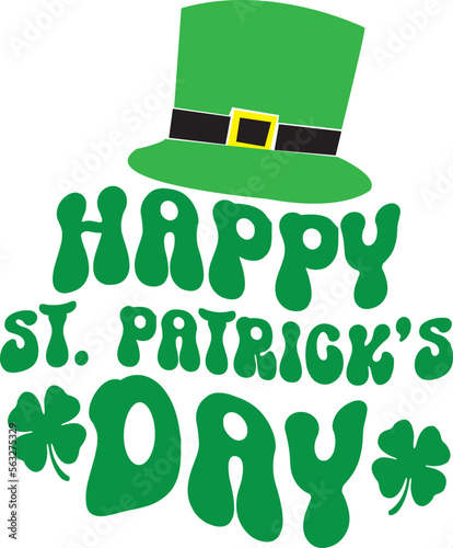 Retro St. Patrick's Day SVG Design