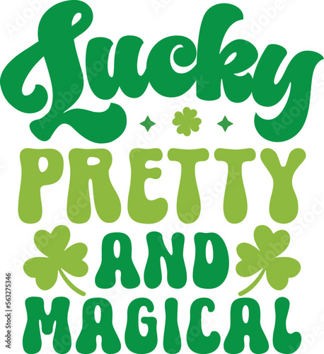Retro St. Patrick's Day SVG Design