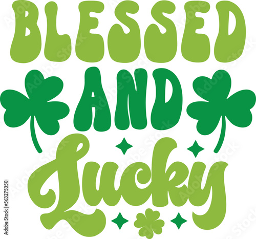 Retro St. Patrick's Day SVG Design
