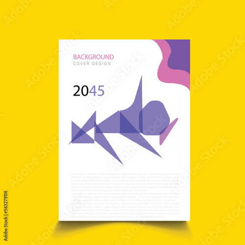 Annual Report Cover Template Free Vector
