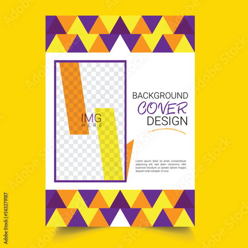 Annual Report Cover Template Free Vector
