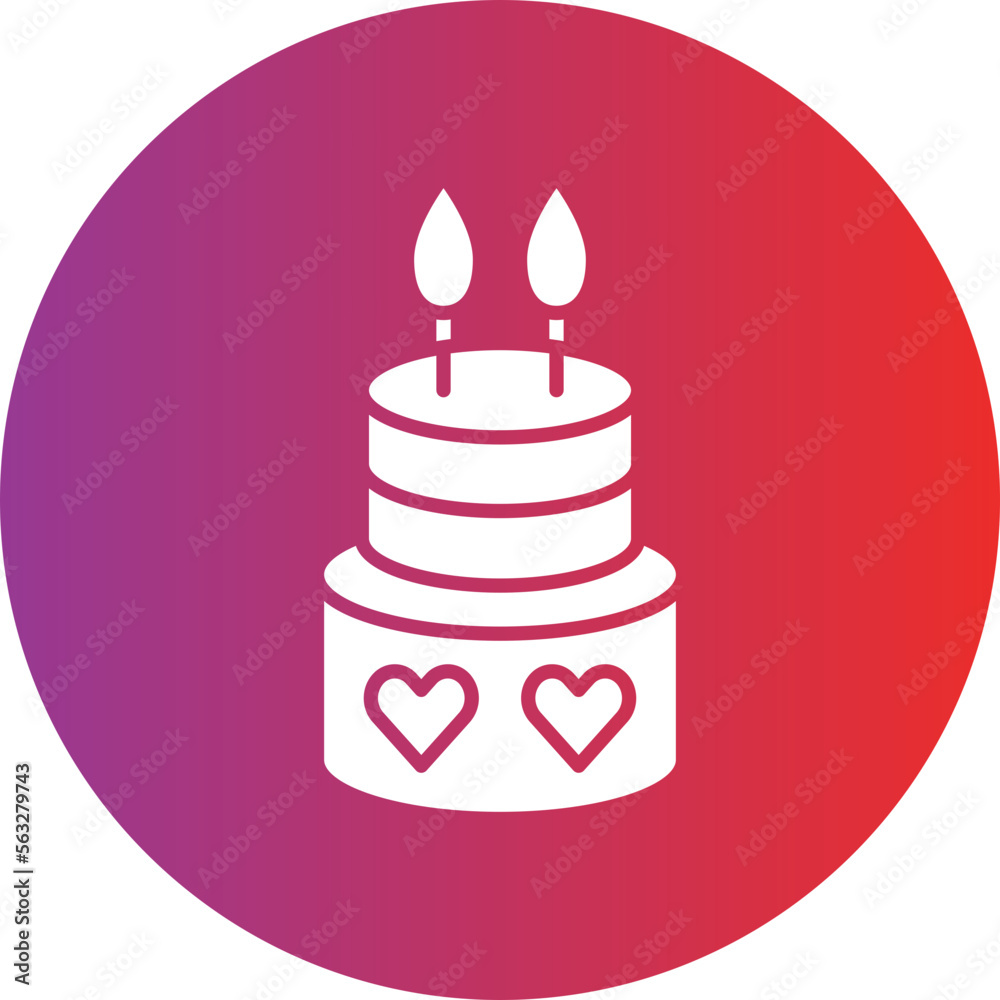 Cake Icon Style