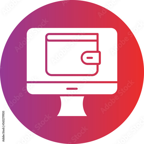 Wallpaper Mural Online Wallet Icon Style Torontodigital.ca