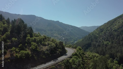 Road Trip dans les Pyrénées, drone photo