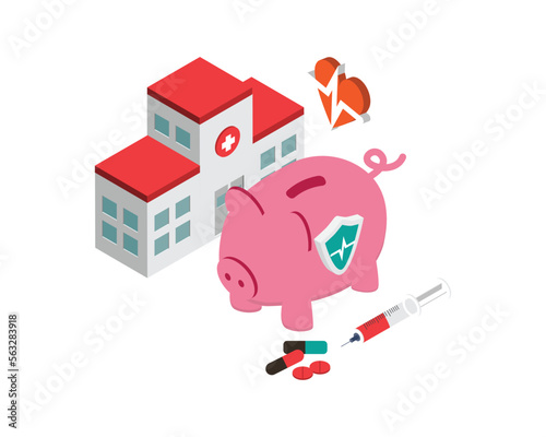 HSA or Health service account is a bank account you use to save money for medical expenses