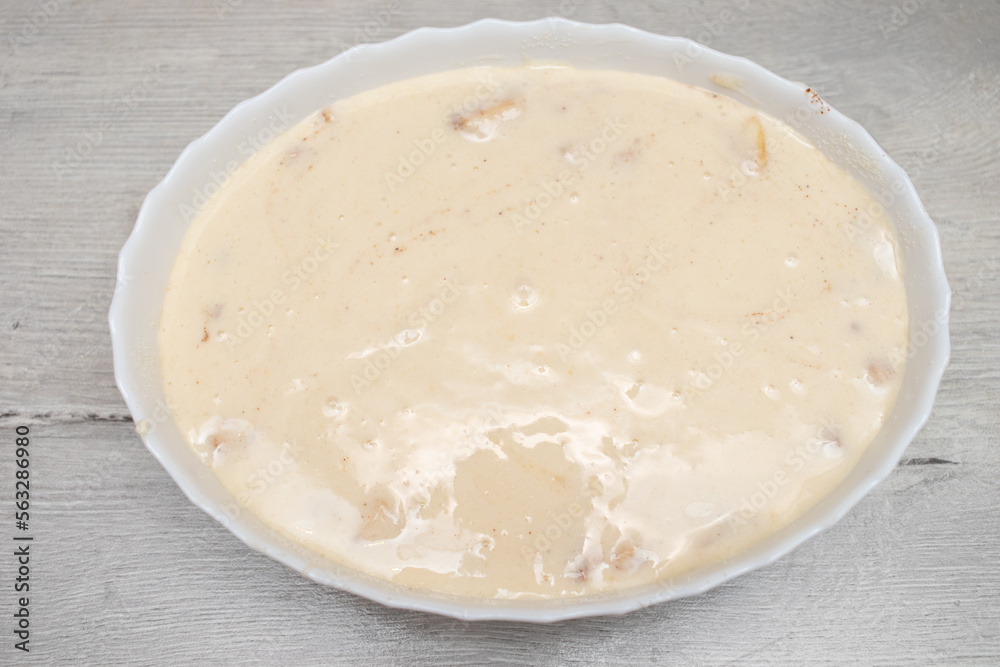 Baking an apple pie. Step-by-step recipe for apple pie. Step 6