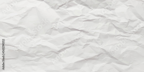 White creased crumpled paper texture can be use as background. Ragged White Paper. white waxed packing paper texture.	