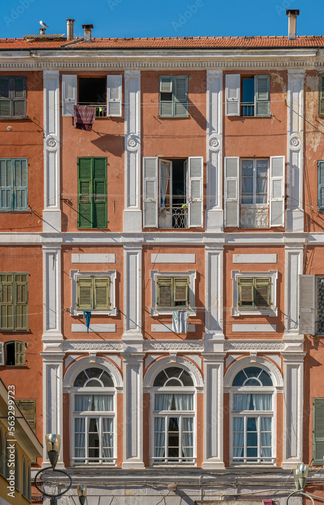 House facade in Italy