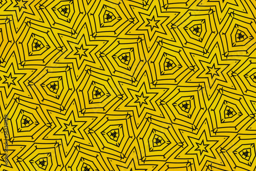 Colored African fabric – Seamless and textured pattern, cotton, high definition photo