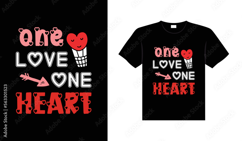 Valentine typography cute wedding lettering t-shirt design