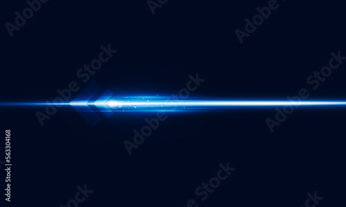 Abstract technology vector background with Hi speed forces backdrop with Arrow Light out triangle background Hitech communication