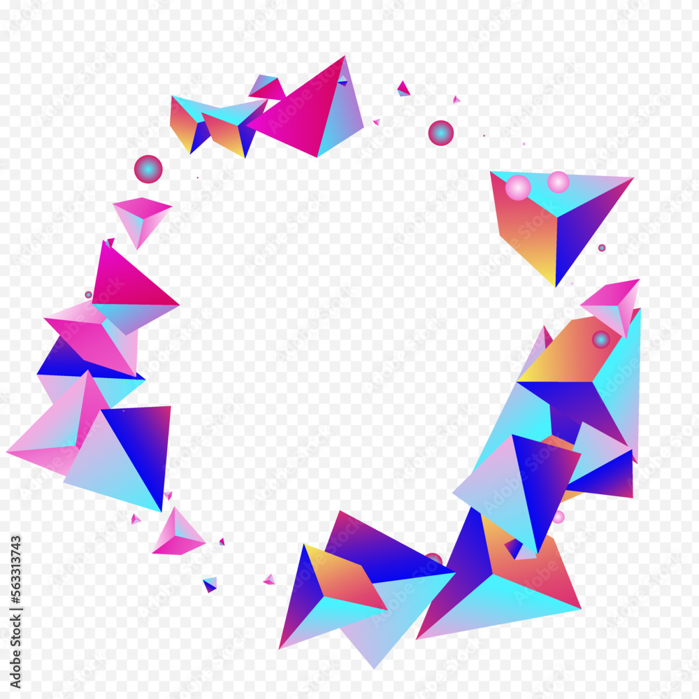 Holographic Geometric Vector Transparent Holographic Geometric Vector Transparent