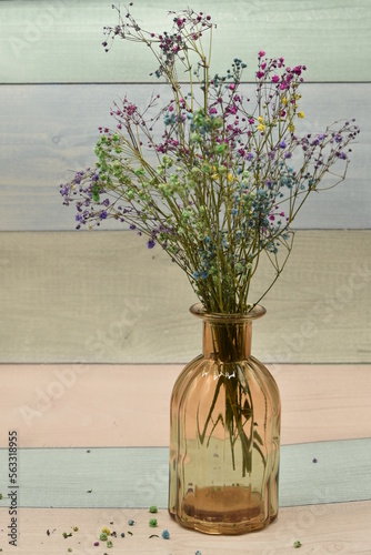 still life with lilac flowers