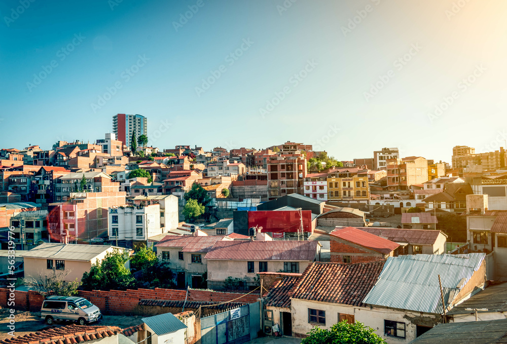 Obraz premium panorama of the town