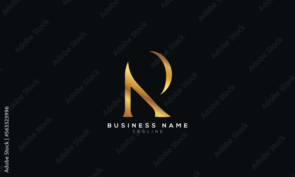 AR, RA, AP, PA, R, Abstract initial monogram letter alphabet logo design