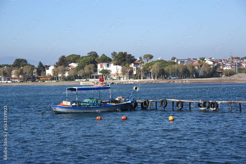 Fischerboote an der türkischen Ägais