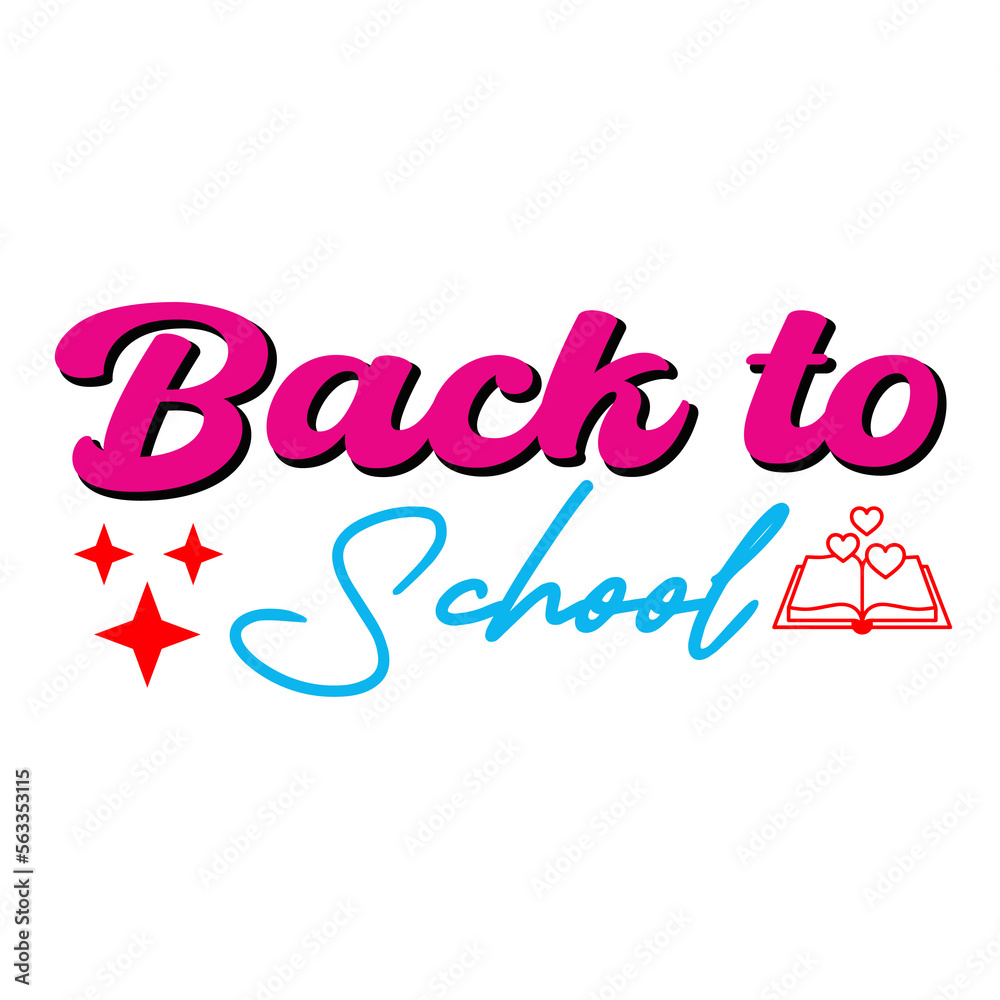 Fototapeta premium Back to School