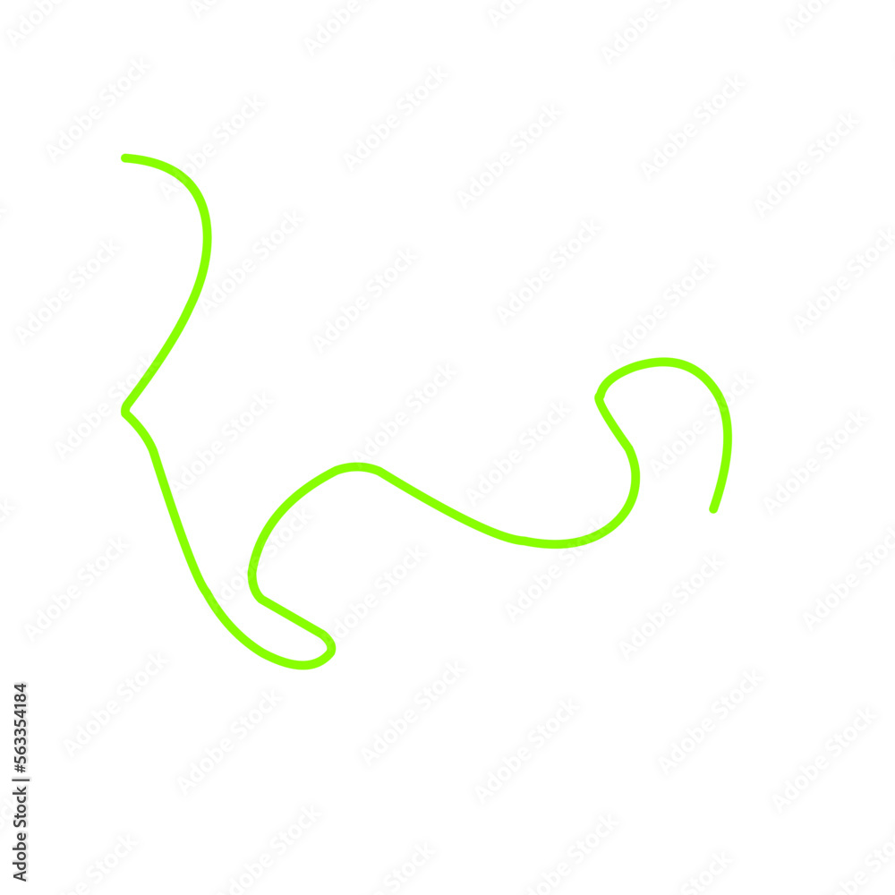 Irregular Organic Line Irregular Organic Line
