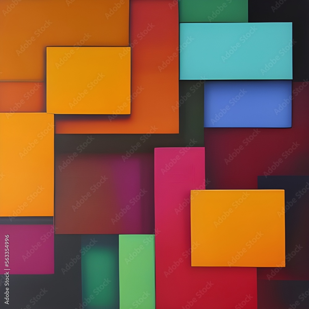Fototapeta premium abstract background with squares 2