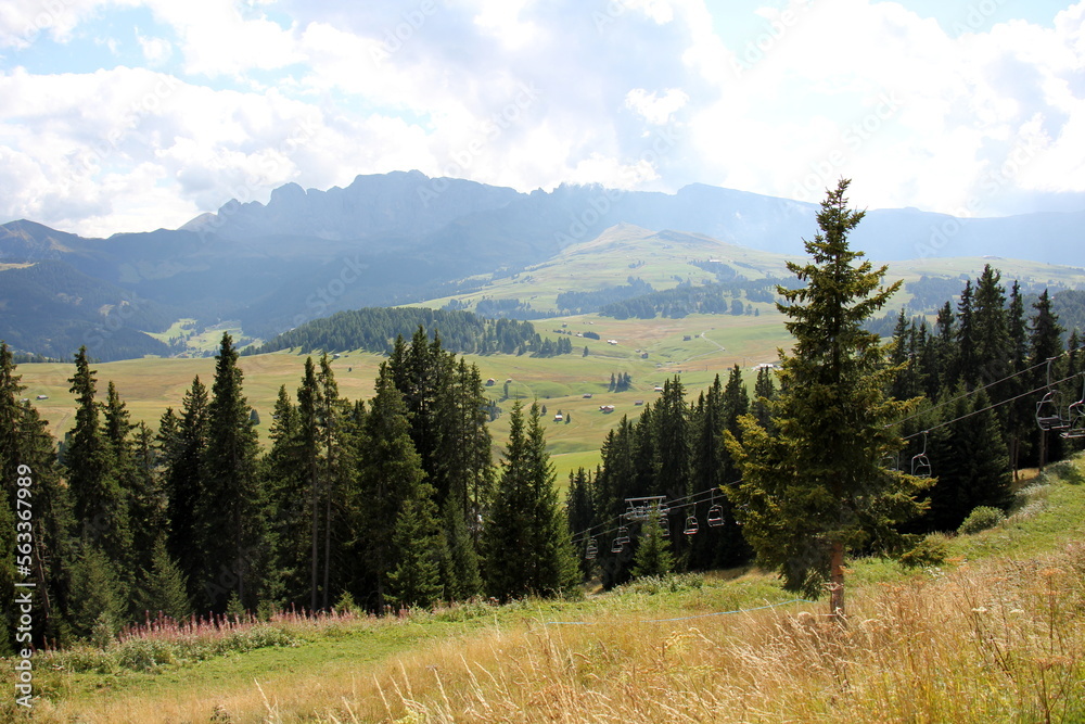 Dolomites - a mountain range in the Eastern Alps Dolomites - a mountain range in the Eastern Alps
