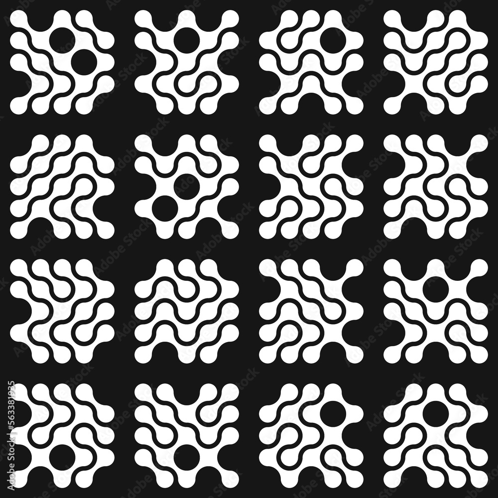 Fototapeta premium Asemic Glyph writing hieroglyph imitation abstract illustration