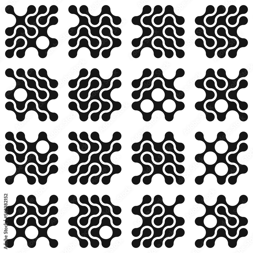 Fototapeta premium Asemic Glyph writing hieroglyph imitation abstract illustration