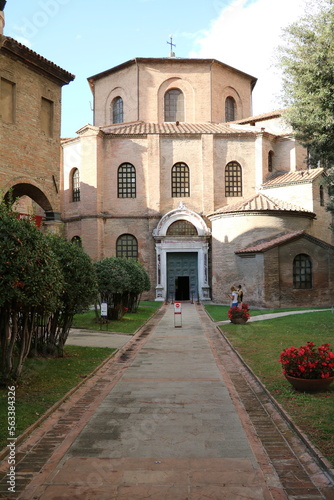Way to San Vitale church in Ravenna, Emilia Romagna Italy © ClaraNila