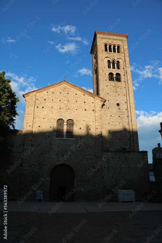 Church of San Francesco at Piazza S. Francesco in Ravenna, Emilia Romagna Italy