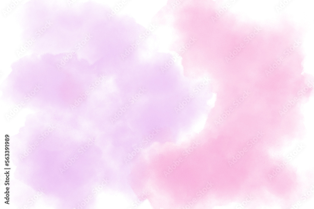 Fototapeta premium abstract watercolor paint background purple pink pastel uneven texture paper 