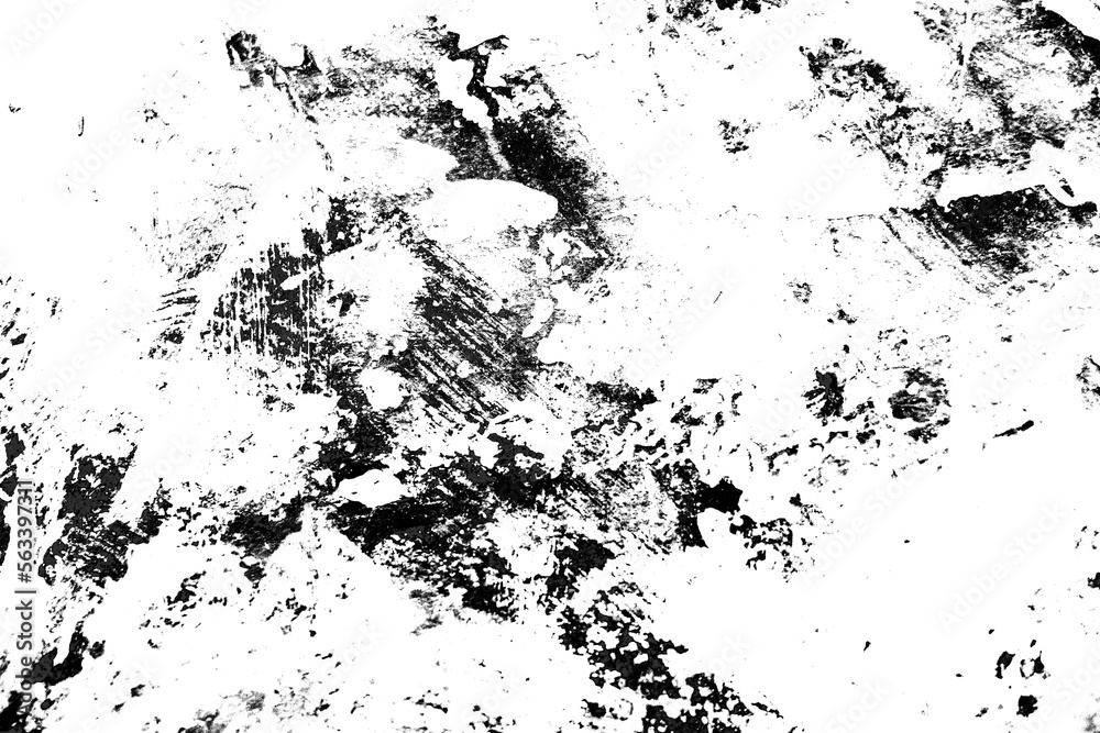 Fototapeta premium Abstract black paint grunge background.