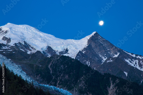 Montanha Chamonix Mont Blanc Noite