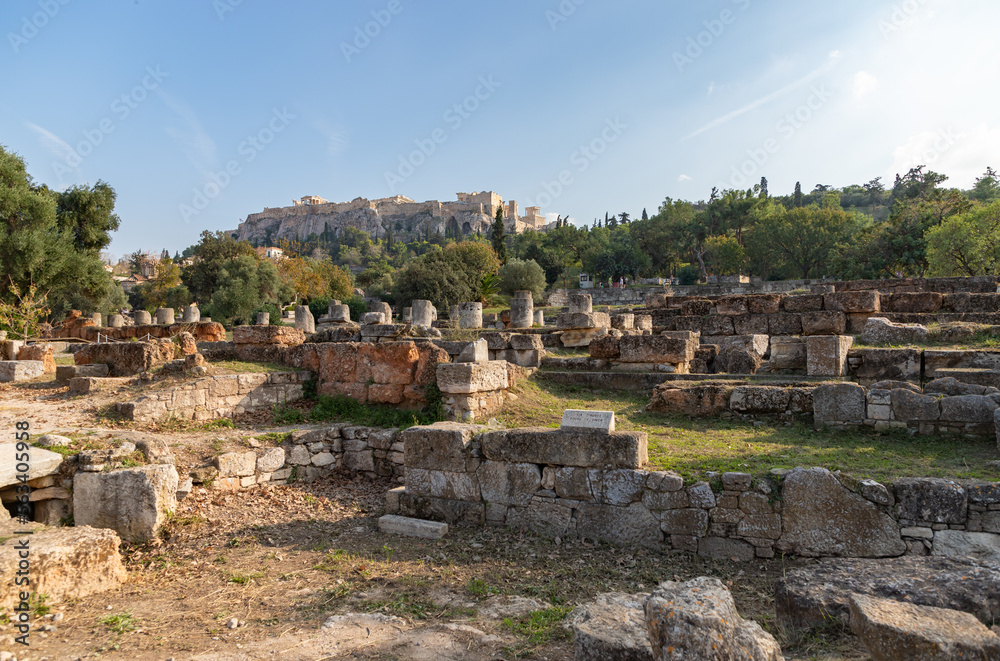 House of Simon and Acropolis of Athens