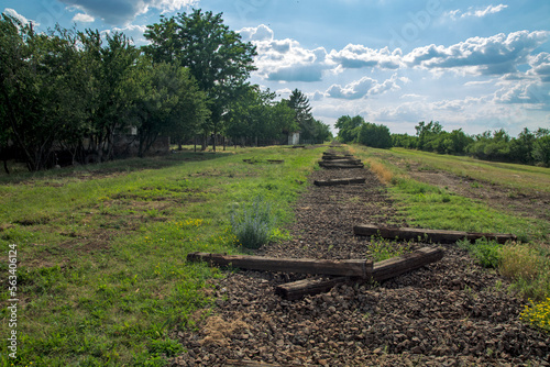 Old railway sleepers