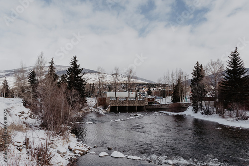 winter in the mountains