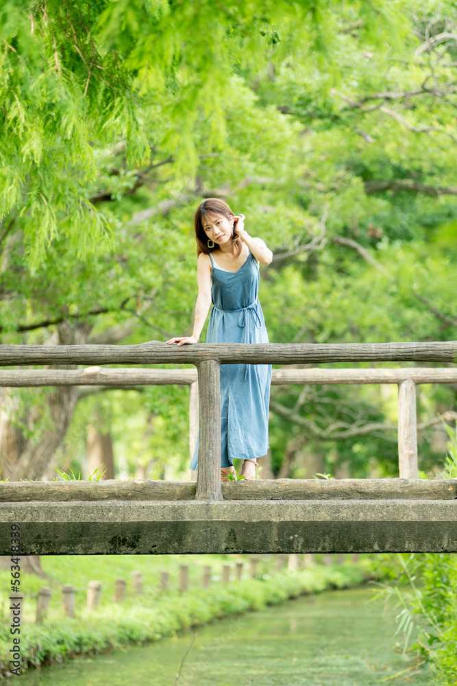 Naklejka premium 美しい日本女性