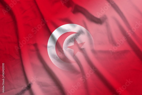 Photographie Tunisia and Samoa state flag transborder contract WSM TUN
