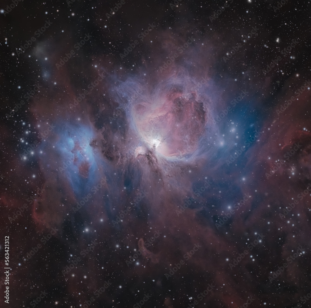 Orion Nebula M42 in consultation Orion 